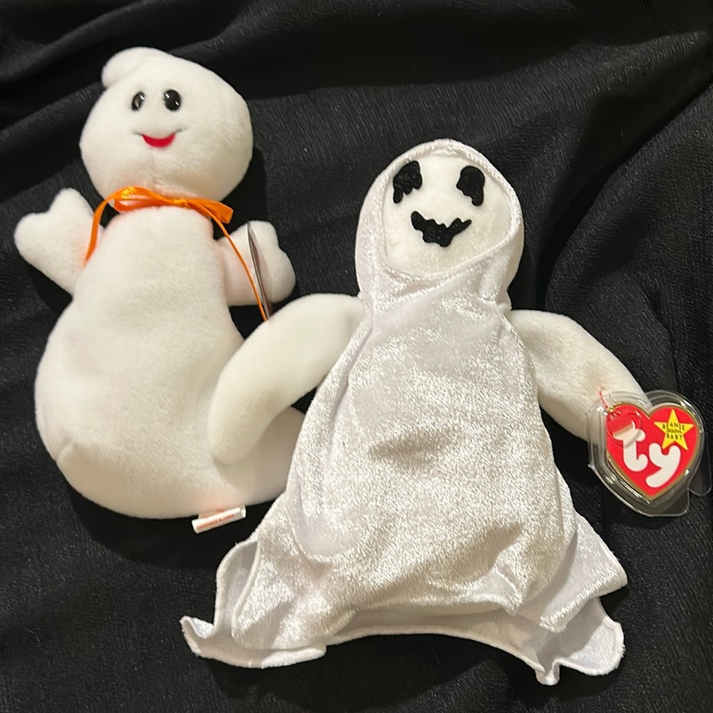 Ghost Beanie Babies